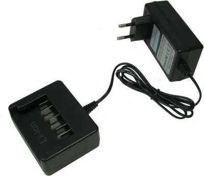 Produktbild von Trade-Shop 18V Li-Ion Akku Ladegerät Ladestation für Bosch HDS180-03 HTH181-01 HTH182-01 IWH181-01 IWHT180-01 IWHT181-01 JSH180 JSH180-01 RHH180