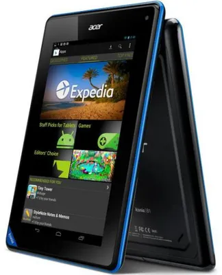 Image de Acer ICONIA Tab B1-A71-83170500nk 17,8 cm (7 pouces) 8 Go Tablet PC - MediaTek 8317T 1.20 GHz processor - Android - 512 MB RAM - Multi-touch 1024 x 600 display - Bluetooth
