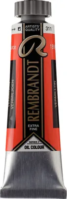 Zdjęcie produktu dla Tubka farby olejnej Rembrandt 15 ml Vermillion 311