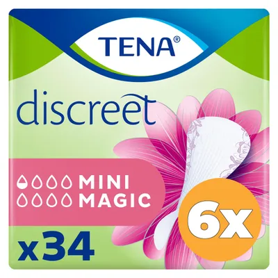 Produktbild von 6x Tena Lady mini magic (34 Stück)