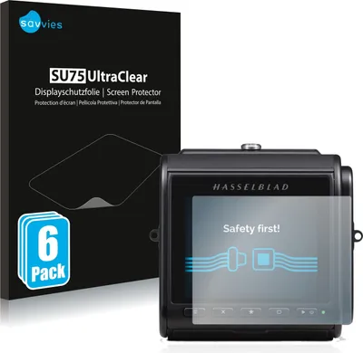 Produktbild von 6x Für Hasselblad 907X 50C Schutzfolie Savvies Displayschutz Display Schutz Folie Klar Transparent