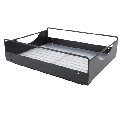 Zdjęcie produktu dla Wysuwany organizer do szafki, wysuwane półki do spiżarni, wysuwane półki, wytrzymałe wysuwane półki do spiżarni, wysuwane półki do przechowywania szuflad, wysuwany kosz do szafki