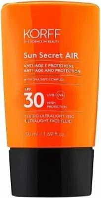 Immagine prodotto di Korff Sun Secret SPF30 Air Fluido Viso 50 ml