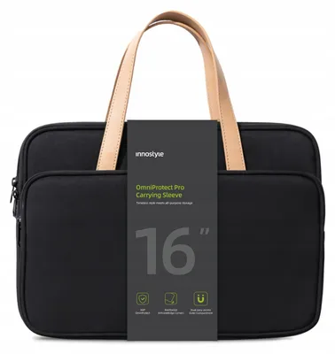 Produktbild von Innostyle Damen Laptoptasche 15 6 16 Wasserdicht Omniprotect Pro Schwarz