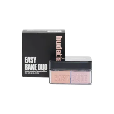 Produktbild von HUDA BEAUTY Easy Bake Duo – Loses Fixierpuder - Pink Pumpkin