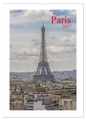 Produktbild von Paris (Wandkalender 2027 DIN A2 hoch), CALVENDO Monatskalender