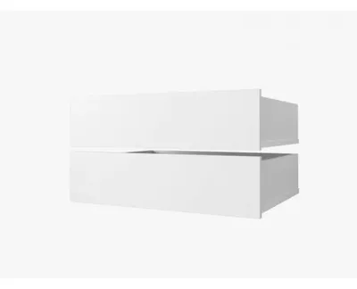 Produktbild von 2er-Set Schubladen für einen 40 cm tiefen Schrank LORENA - weiß
