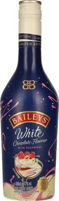 Produktbild von Baileys White Chocolate with Raspberry Irish Cream Liqueur Limited Edition 17% Vol. 0,5l