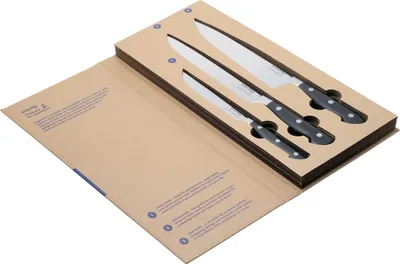 Zdjęcie produktu dla Zestaw noży Siguro Hikari 3 szt
