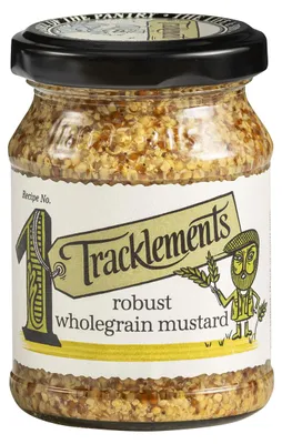 Zdjęcie produktu dla Musztarda Tracklements z pełnoziarnistymi ziarnami.