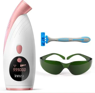 Produktbild von IPL Haarentfernungsgerät Dauerhafte GeräTe Haarentfernung 999,000 Lichtimpulse Schmerzlose Langanhaltende FüR Damen Und MäNner, KöRper, Gesicht, Bikini-Zone, Achseln Heimgebrauch
