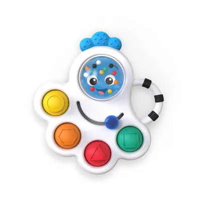 Obrázek produktu pro BABY EINSTEIN Hračka senozorická chrastítko a kousátko Opus's Shape Pops ™ 3m +