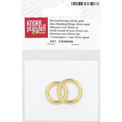 Produktbild von KNORR PRANDELL 218306206 Wachseheringe 32 mm goldfarben