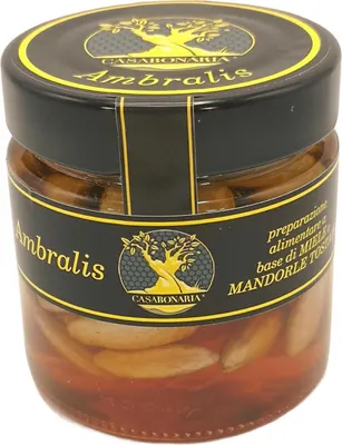 Produktbild von AMBRALIS - Honig mit gerösteten Mandeln 240g