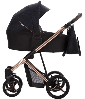 Image de Poussette - Landau - Buggy - Poussette combinée - 2 en 1 - Grandes roues - Siège réglable