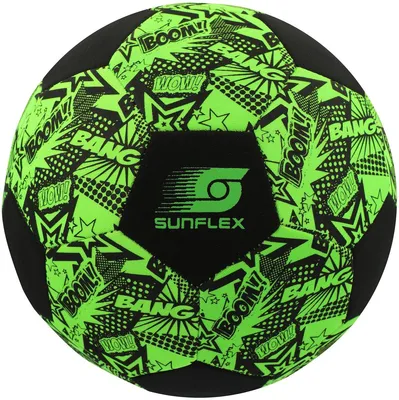 Produktbild von Sunflex Neopren Fußball Größe 5 Funky Boom | Soccer Ball Ballsport