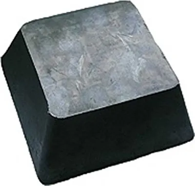 Produktbild von Busching Gummi-Trapezblock Auflage Pad für Hebebühne universal 150x150x70mm