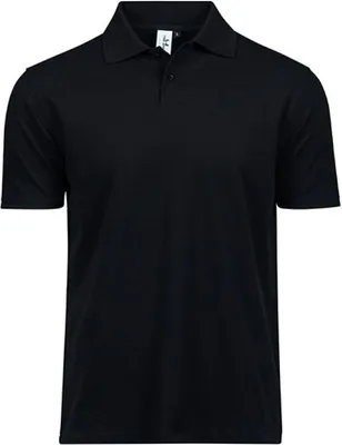 Produktbild von Tee Jays 1200 | Power Polo - Herren Poloshirt - Waschbar bis 60 °C - Farbe: Black - Größe: M