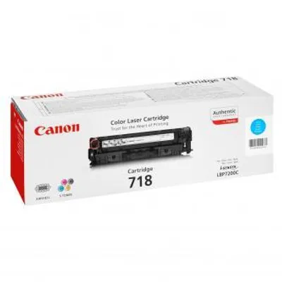 Produktbild von Canon 718 C original Toner Cyan für ISensys Laserdrucke