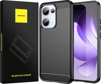 Produktbild von Spacecase Carbon Oppo Reno13 5G schwarz
