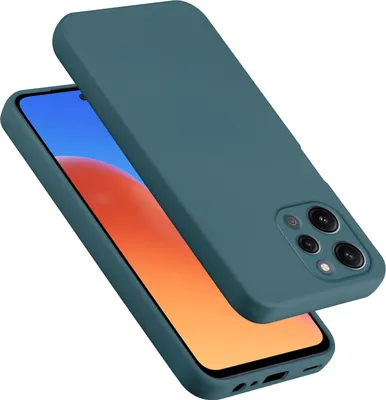 Immagine prodotto di Cadorabo custodia per Redmi 12 cover Custodia in silicone per cellulare in silicone liquido, antigraffio e antiurto per Redmi 12