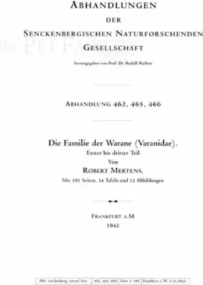 Produktbild von Familie der Warane (Teil 1 - 3)