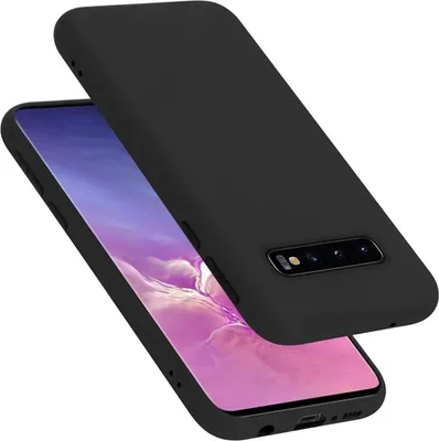 Obrázok produktu pre Ochranné puzdro Cadorabo pre Samsung Galaxy S10 4G v čiernej farbe puzdro na mobilný telefón obal TPU Etui
