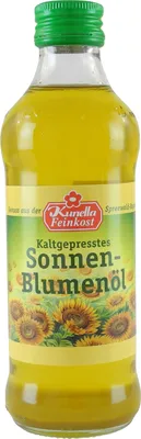 Produktbild von Sonnenblumenöl kaltgepreßt von Kunella Feinkost (250 ml)