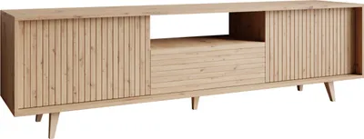 Obrázek produktu pro Široký stolek pod TV PRESIDIO - dub artisan