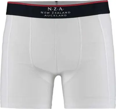 Image de Nza New Zealand Bollons Boxers 2 unités Blanc S Hommes Blanc S