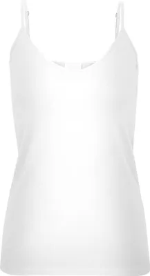 Produktbild von Vero Moda 5713027979208, Tank Top, Erwachsener, Weiblich, Weiß, S, V-Ausschnitt
