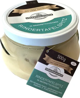 Produktbild von Dürröhrsdorfer Rinder-Tafelspitz in feiner Meerrettichsauce