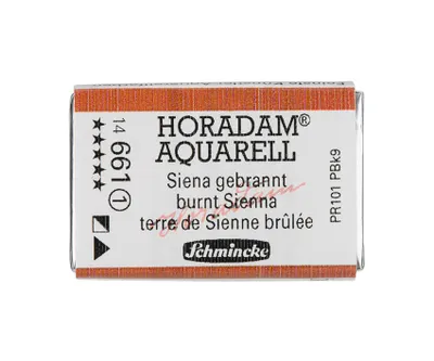 Produktbild von Schmincke HORADAM Aquarell Siena gebrannt Aquarell 14 661 043 1/1 Naepfchen