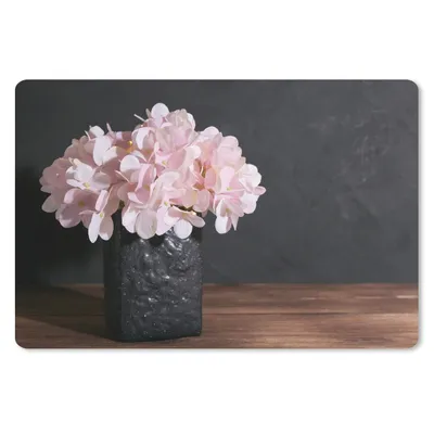 Produktbild von MuchoWow® Mauspad Mousepad Stilleben - Hortensie - Rosa 27x18 cm - Mousepads - Maus Mat - Pad - Mausunterlage - Büroartikel - Desk Matten