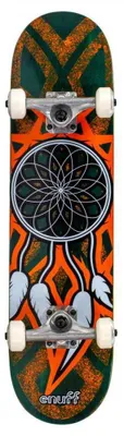 Imagen del producto de Tabla de skate Enuff Dreamcatcher | 7,75" Turquesa-Naranja