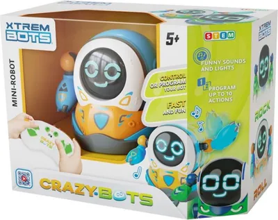 Zdjęcie produktu dla XTREM BOTS Crazy Bots mini robot XT3803236 32369
