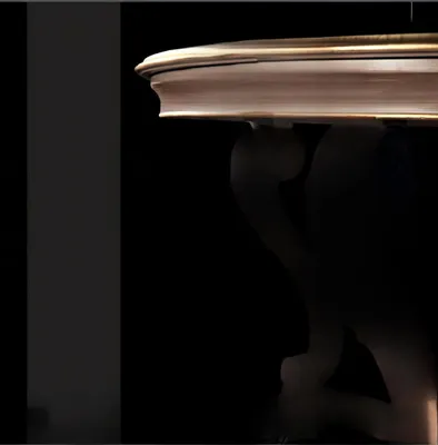 Produktbild von Esstisch Moderne Esszimmer Wohnzimmer Küche Tische Design Tisch Rund Barock