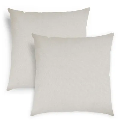 Produktbild von sleepling - 2er Set Sofakissen, 40 x 40 cm, Dekokissen, Kopfkissen, beige