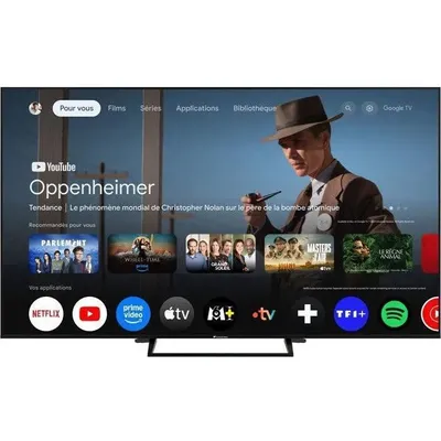 Produktbild von CONTINENTAL EDISON - QLED UHD 4K Fernseher 75 Zoll (189 cm) - Smart Google - 3x HDMI - 2x USB