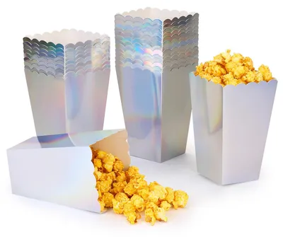 Popcorndosen, 12 Stück, iriserend, 40 oz, Papier