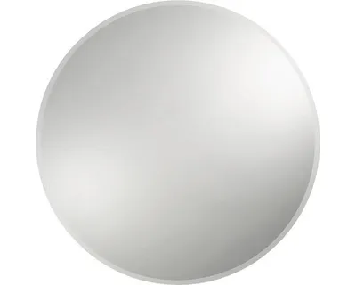Image de Miroir de salle de bain rond OPAL Ø 50 cm avec facette