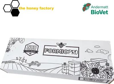 Produktbild von FORMIC PRO 2x2 Imprägnierte Streifen Ameisensäure Varroa Imkerei ersetzt MAQS