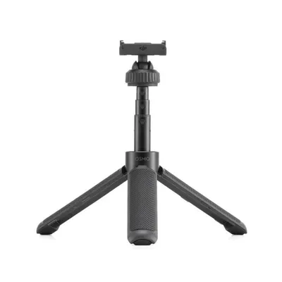 A black DJI Osmo Action Mini Extension Rod Selfie-Stick is shown against a white background.