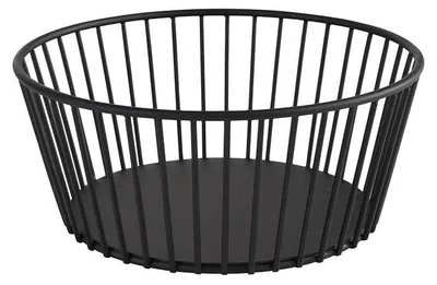 Produktbild von APS 30411 Korb URBAN, Metall, Ø 20 cm, Höhe 8,5 cm, schwarz