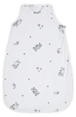 Produktbild von Lorelli Baby-Sommerschlafsack Summer, Lnge 80 cm, Breite 42 cm, 100% Baumwolle grau gemustert