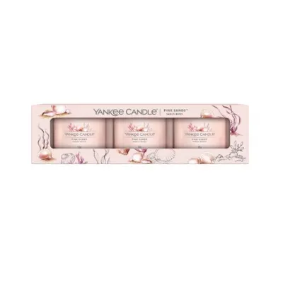 Obrázok produktu pre Yankee Candle Ružový piesok 3 x 37 g