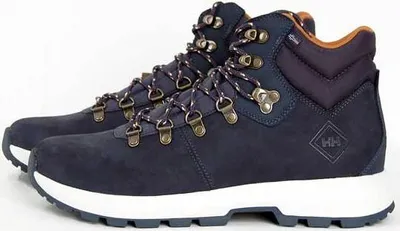 Image de Bottes Helly Hansen Hommes Coastal Hiker Navy - 45 - 11 - 10.5 - 29 cm à lacets