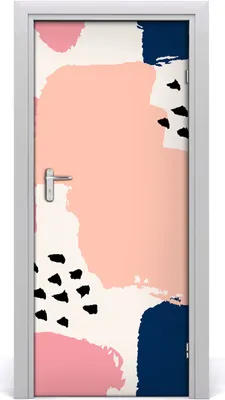 Produktbild von Tulup Türaufkleber 85x205 cm Dekorative Aufkleber Selbstklebend Wasserdichte Tapete Abnehmbar Schlafzimmer Wohnzimmer Wohnkultur - abstrakt