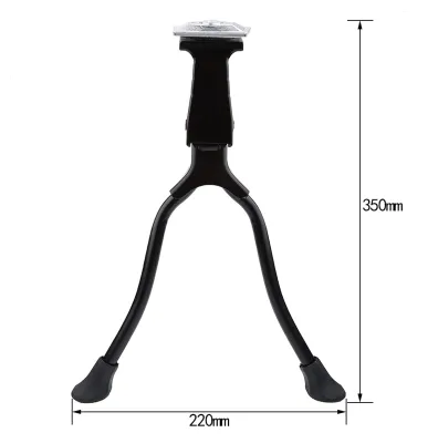 Produktbild von Fahrradständer Aluminiumlegierung Doppelbein, Mittelmontage, für Rennrad