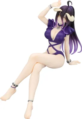 Zdjęcie produktu dla FuRyuu OVERLORD Noodle Stopper Figure -Albedo Swimsuit Dark Purple Color ver.-, Statuetka kolekcjonerska, Anime i manga